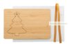 Karácsonyi kártya bambusz-borítékkal