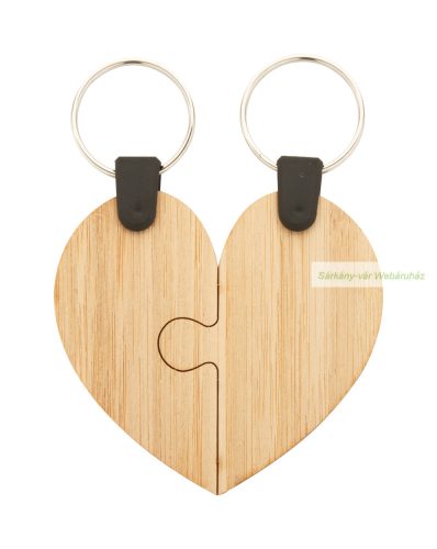 Lozzle kirakós szív kulcstartó