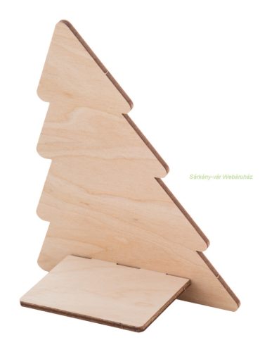 Karácsonyi fa asztali mobiltelefon-tartó, 70×145×57 mm
