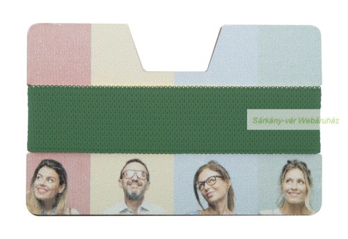 StriCard HDF fa kártyatartó, 94×60×6 mm