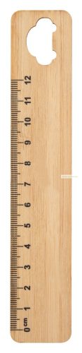 Rooler bambusz vonalzó, 12cm