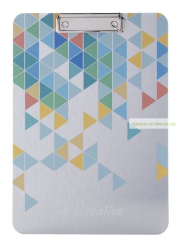 Egyedi gyártású, A4 szálcsiszolt alumínium felírótábla