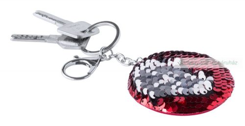 Evelen flitteres kulcstartó