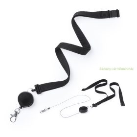 Lemer nyakpánt,  teleszkópos síbérlettartóval