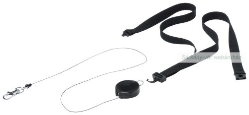 Lemer nyakpánt,  teleszkópos síbérlettartóval