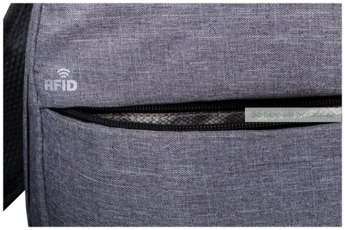 Keith hátizsák RFID,15" laptop tartóval, 30 x 43 x 14 cm
