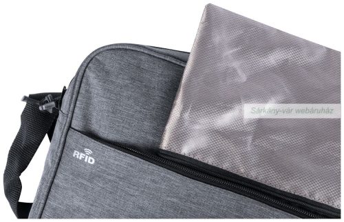 Dossix irattáska RFID védő funkcióval, 38×29.5×8.5 cm