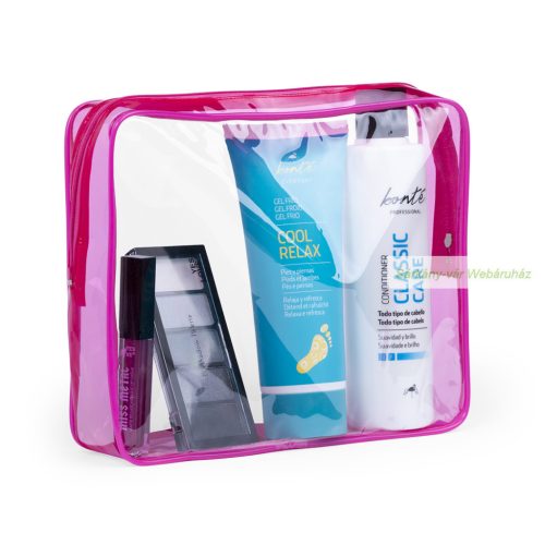 Bracyn átlátszó kozmetikai táska, 245×200×60 mm