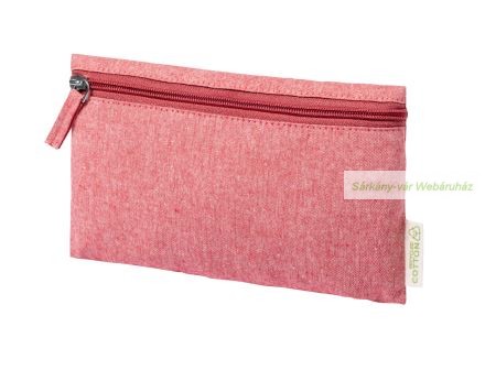 Halgar Öko Cipzáras kozmetikai táska, 210×125 mm