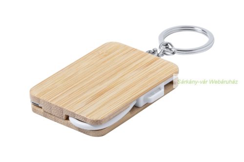 Edulis kulcstartó USB töltőkábellel