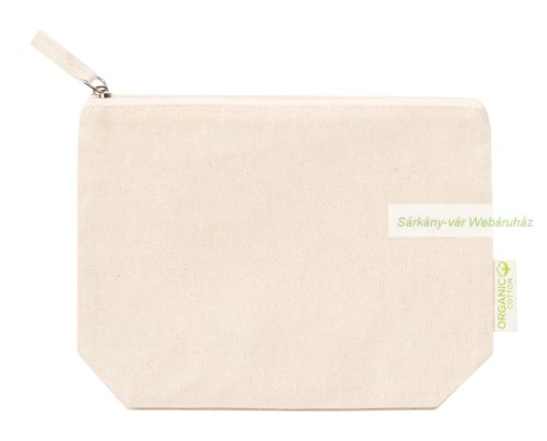 Bloom 100% organikus pamut kozmetikai táska, 220×160×60 mm
