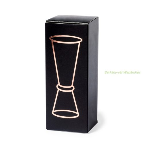 Corby rézbevonatú mérőpohár, 50-25 ml