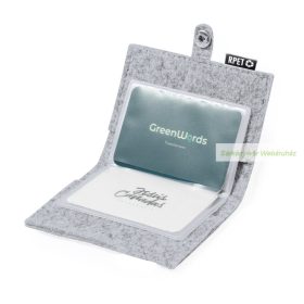 Mercel RPET bankkártyatartó, 6 rekeszes