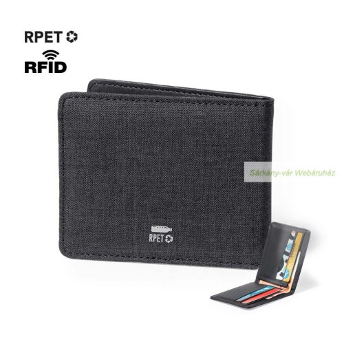 Gulden RFID pénztárca, 6 bankkártyatartó rekesszel