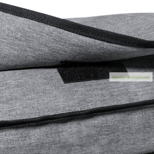 600D RPET válltáska. 36×27×8 cm