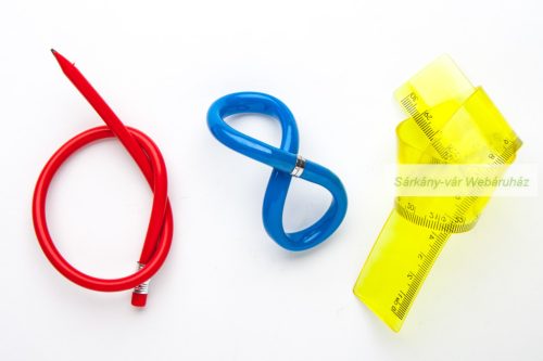 Hajlítható,l flexibilis ceruza radírral, ø6×320 mm