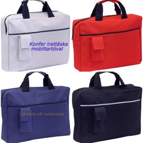 Konfer irattáska 600D, 38×29.5×9 cm.