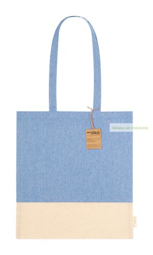 Skadi kéttónusú pamut bevásárlótáska, 380×420 mm
