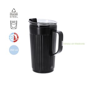 Duplafalú thermo bögre, 350 ml