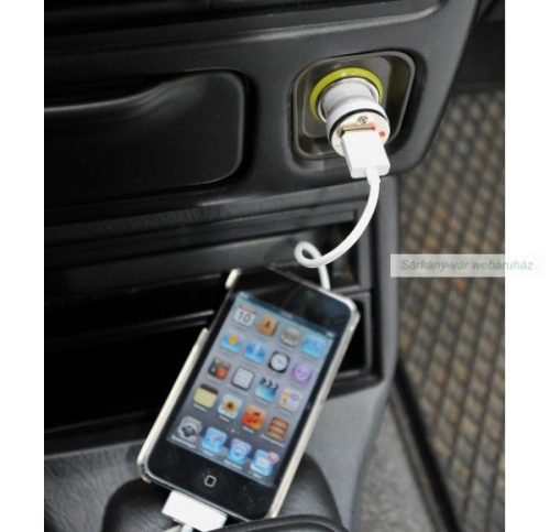 Hikal szivargyújtó USB töltő autóba