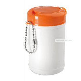 Kulcstartóra akasztható  nedves törlőkendő, 24 db