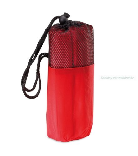 Zaril színes esőponcsó, tokban, 127 x 102 cm