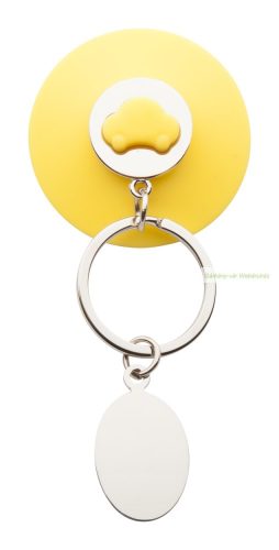 Coltax  öntapadó korongos fém kulcstartó