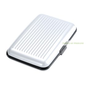 Alumínium bankkártya tartó, 6 rekesz