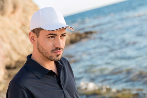 Rubec baseball sapka, 6 panel.