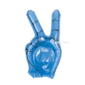 Felfújható szurkolói kéz.