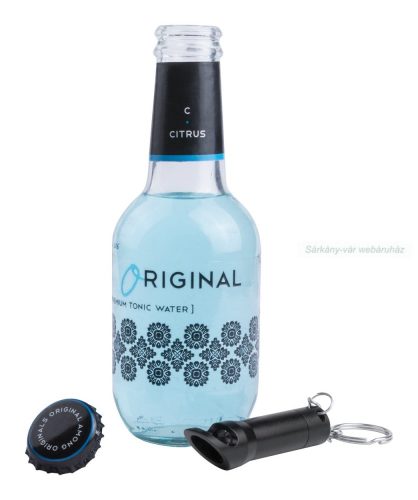 Zaro zseblámpa, sörnyitóval.