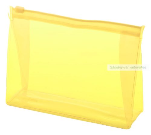 Iriam átlátszó PVC kozmetikai táska, 17×4.5×12.5 cm