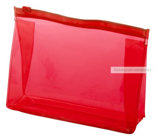 Iriam átlátszó PVC kozmetikai táska, 17×4.5×12.5 cm