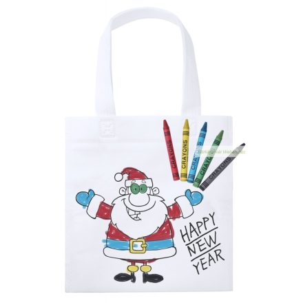 Wistick színezhető karácsonyi táska