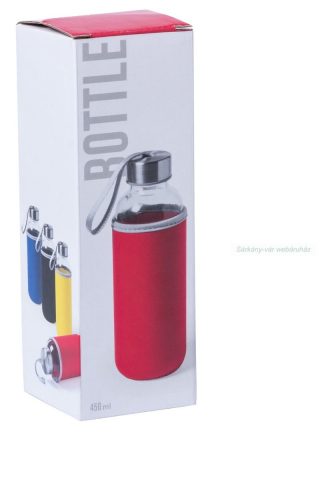 Ganga üvegpalack, sportkulacs neoprén borítással, 420ml