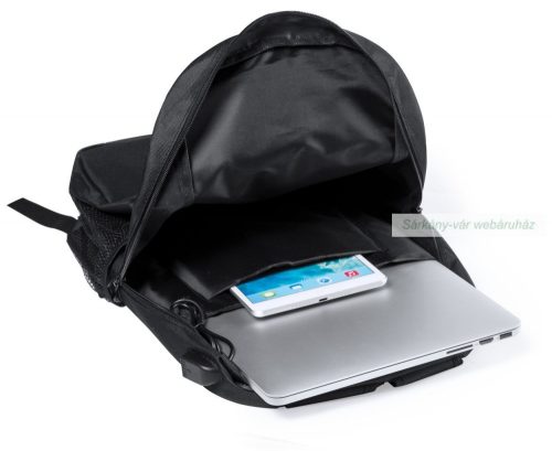 Silvio hátizsák bélelt laptop és tablettartó résszel, 32 × 42 ×15 cm