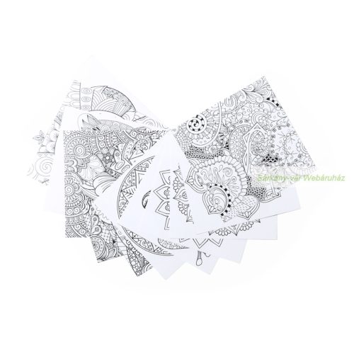 Condala mandala színező szett, 9 × 9 × 1 cm