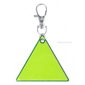 Fényvisszaverő kulcstartó,  61 x 53 x1 mm