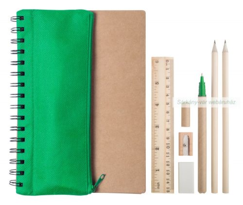 Mosku spirál jegyzetfüzet tolltartóval 