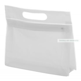 Fergi cipzáras, PVC kozmetikai táska, 240×220×75 mm