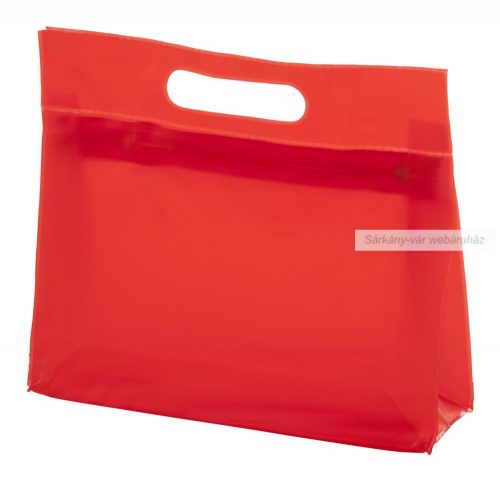 Fergi cipzáras, PVC kozmetikai táska, 240×220×75 mm