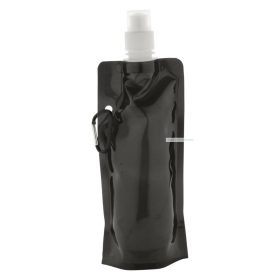 Boxter összehajtható karabineres PET sportkulacs, 500ml