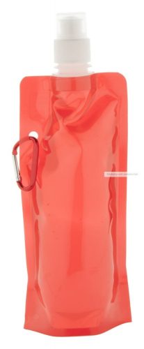 Boxter összehajtható karabineres PET sportkulacs, 500ml