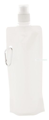 Boxter összehajtható karabineres PET sportkulacs, 500ml