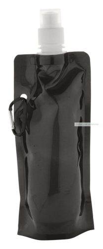Boxter összehajtható karabineres PET sportkulacs, 500ml
