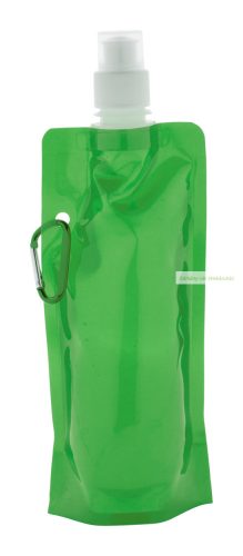 Boxter összehajtható karabineres PET sportkulacs, 500ml