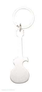 Singe Gitáralakú kulcstartó, 27×73×3 mm