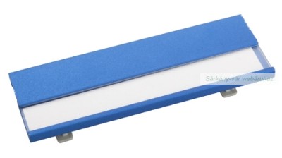 Bindel asztali alumínium névtábla, 70×25×4 mm