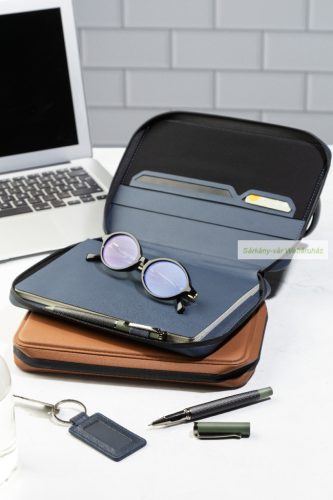 Pulux Note PU bőr iratmappa A5, jegyzettel - 19×23.5×3.5 cm