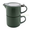 Gongmei kerámia teáskészlet, teáskanna 430ml és bögre 400ml